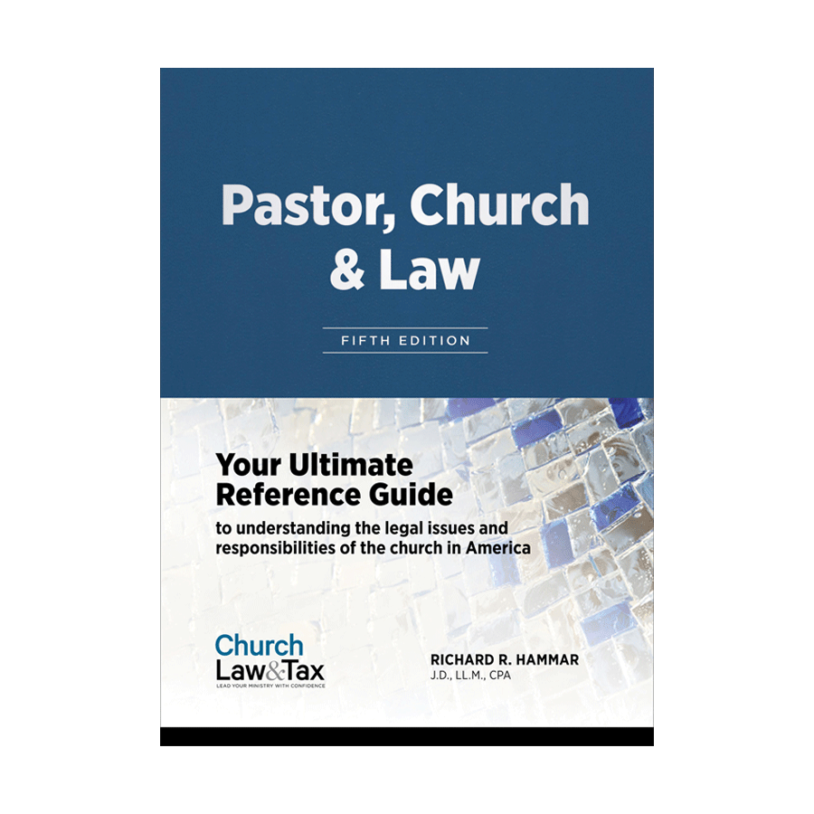 Pastor, Church & Law
